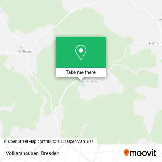 Карта Völkershausen