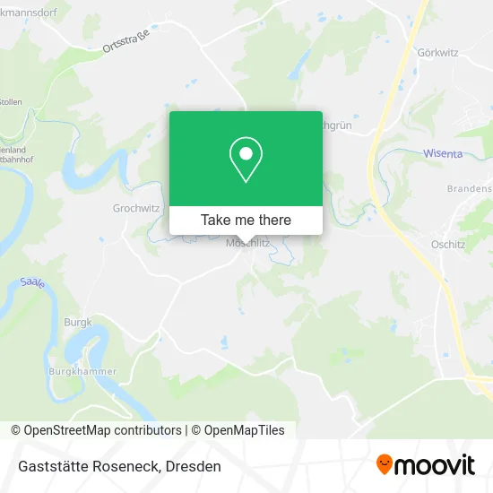 Карта Gaststätte Roseneck