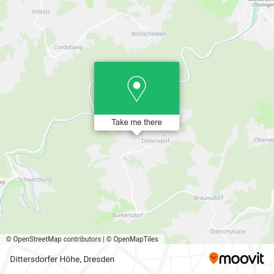 Карта Dittersdorfer Höhe