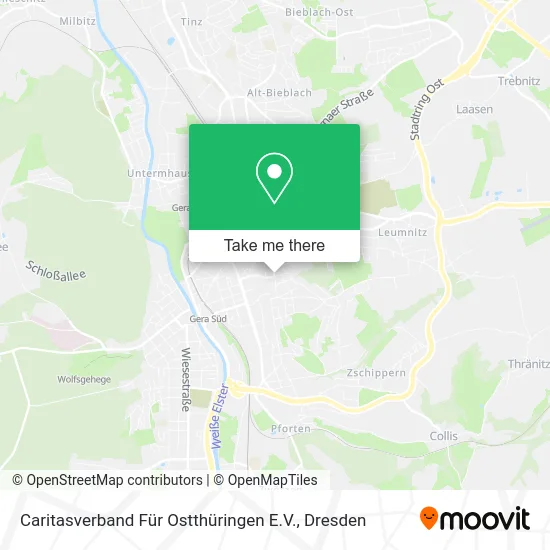 Caritasverband Für Ostthüringen E.V. map