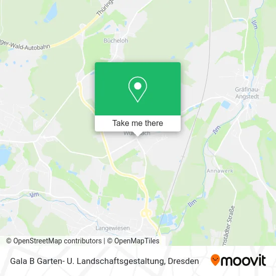 Карта Gala B Garten- U. Landschaftsgestaltung