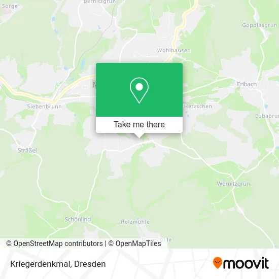 Карта Kriegerdenkmal