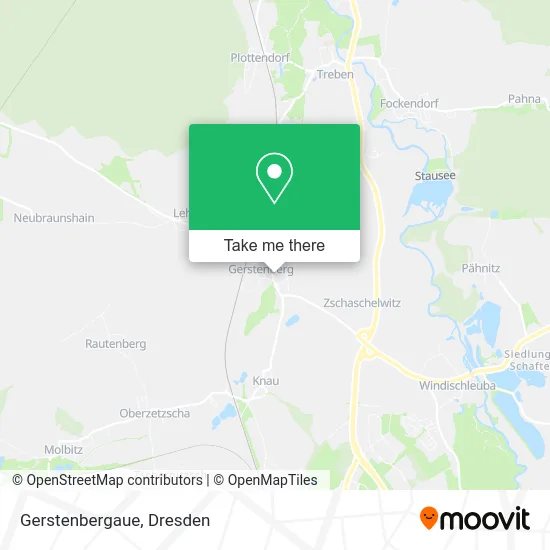 Карта Gerstenbergaue