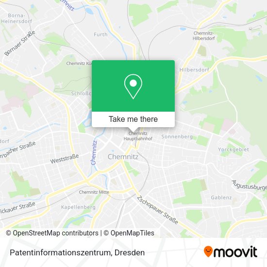 Карта Patentinformationszentrum