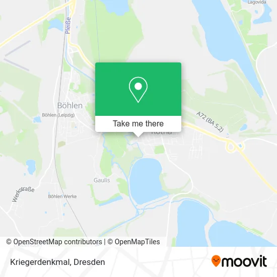 Карта Kriegerdenkmal