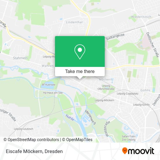 Карта Eiscafe Möckern