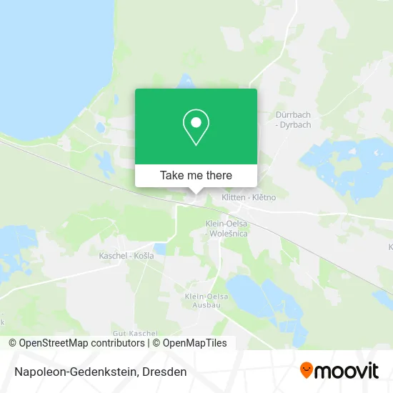 Карта Napoleon-Gedenkstein