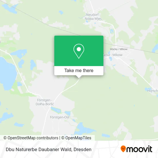Карта Dbu Naturerbe Daubaner Wald