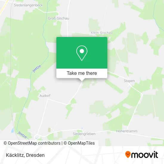 Карта Käcklitz