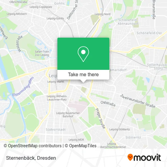 Карта Sternenbäck