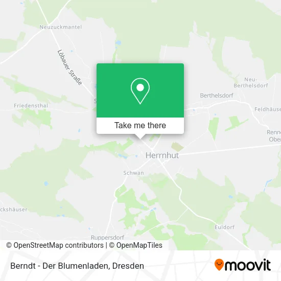 Карта Berndt - Der Blumenladen