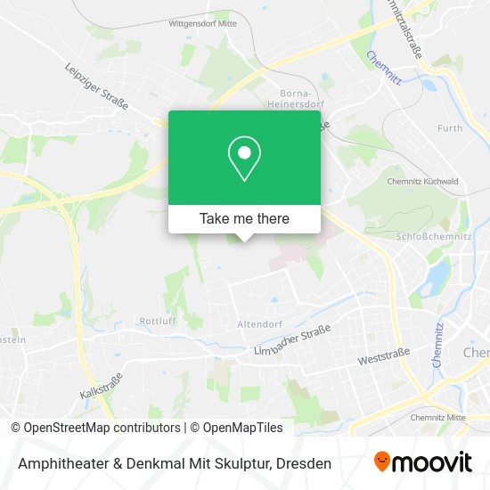 Amphitheater & Denkmal Mit Skulptur map