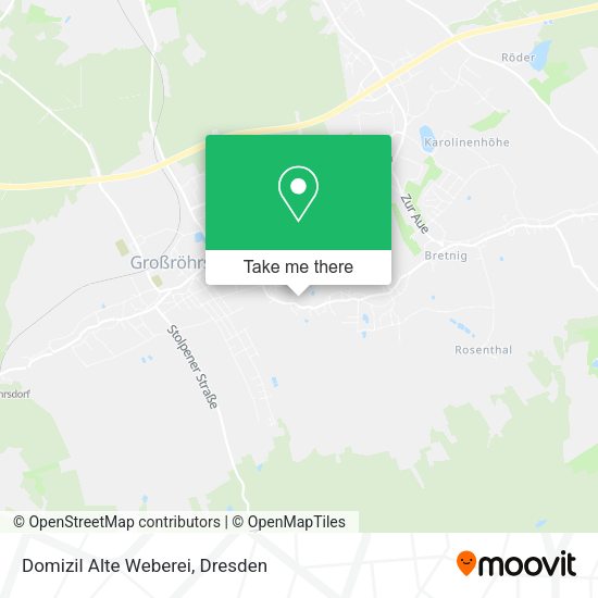 Карта Domizil Alte Weberei