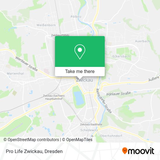 Карта Pro Life Zwickau