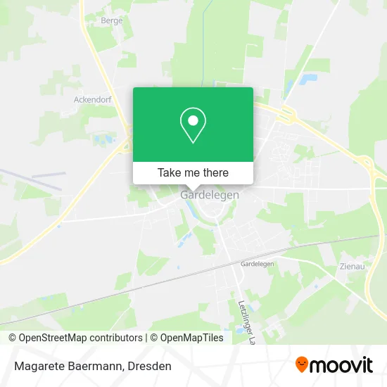 Карта Magarete Baermann