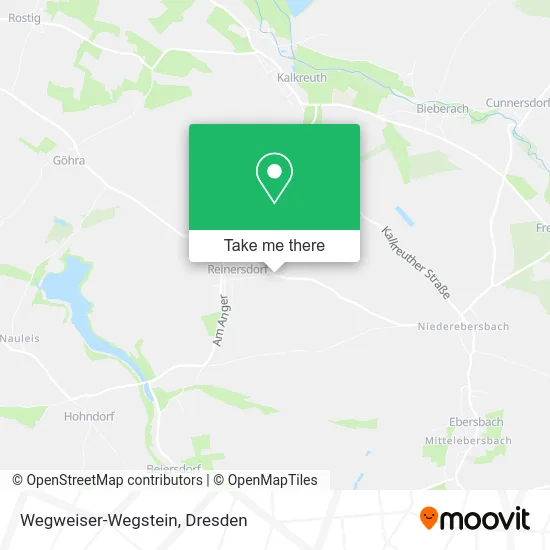 Карта Wegweiser-Wegstein