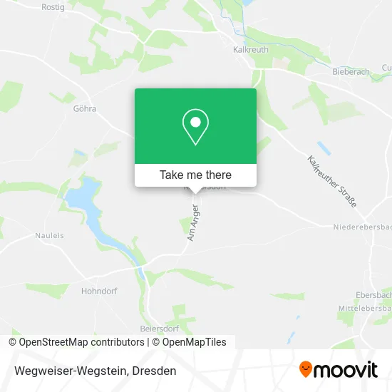 Карта Wegweiser-Wegstein