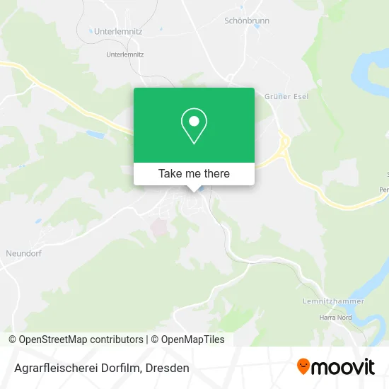 Agrarfleischerei Dorfilm map