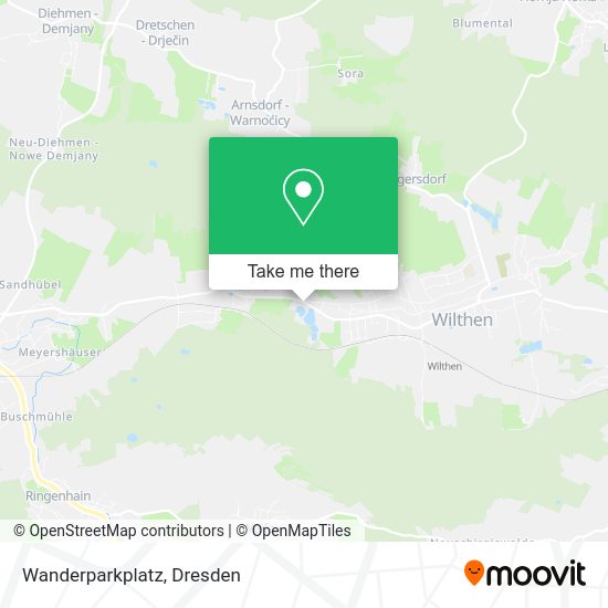 Карта Wanderparkplatz