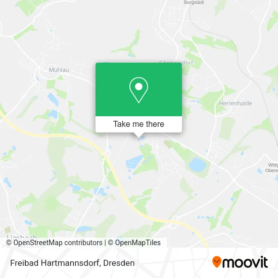 Карта Freibad Hartmannsdorf