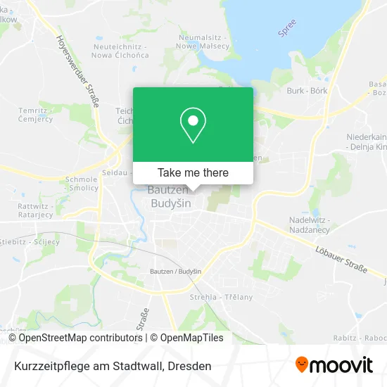 Карта Kurzzeitpflege am Stadtwall