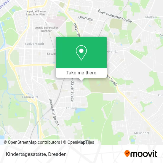 Карта Kindertagesstätte