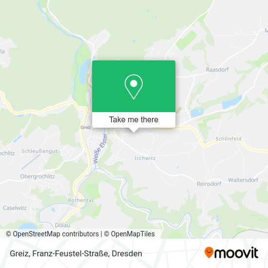 Карта Greiz, Franz-Feustel-Straße