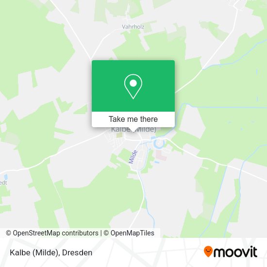 Карта Kalbe (Milde)