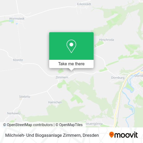 Карта Milchvieh- Und Biogasanlage Zimmern