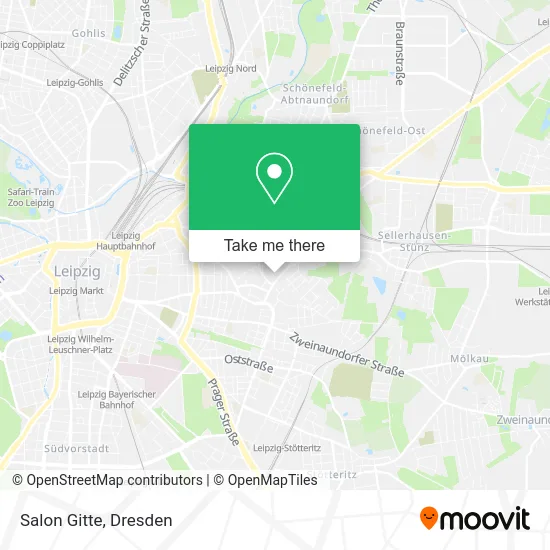Карта Salon Gitte