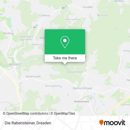 Карта Die Rabensteiner