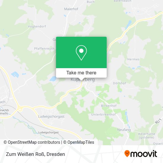 Карта Zum Weißen Roß