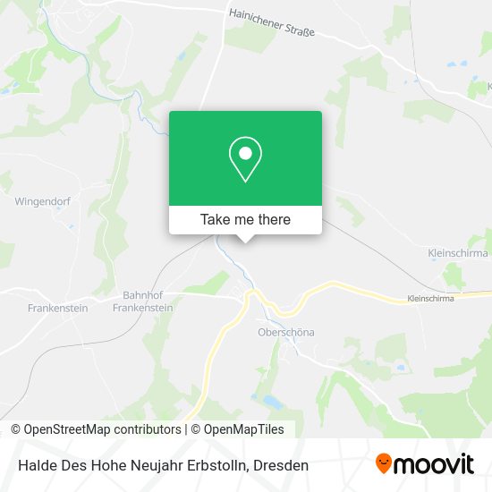 Карта Halde Des Hohe Neujahr Erbstolln