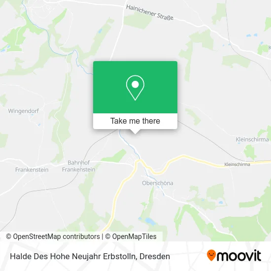 Карта Halde Des Hohe Neujahr Erbstolln