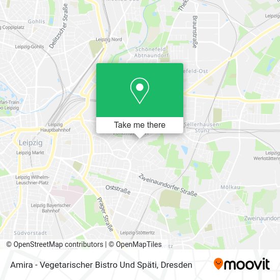 Карта Amira - Vegetarischer Bistro Und Späti