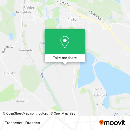 Карта Trachenau