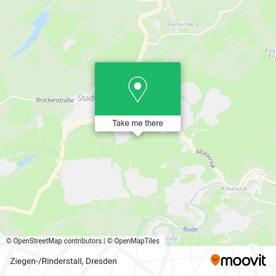Карта Ziegen-/Rinderstall