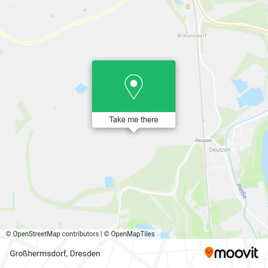 Карта Großhermsdorf