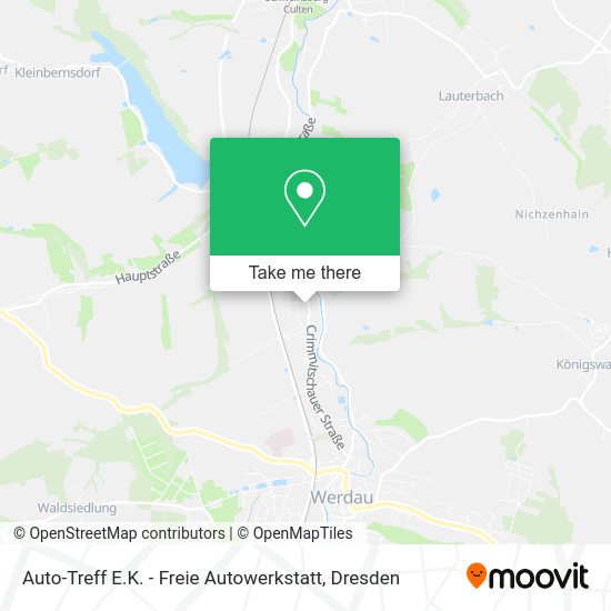 Карта Auto-Treff E.K. - Freie Autowerkstatt