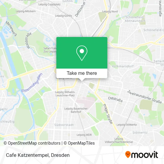 Карта Cafe Katzentempel
