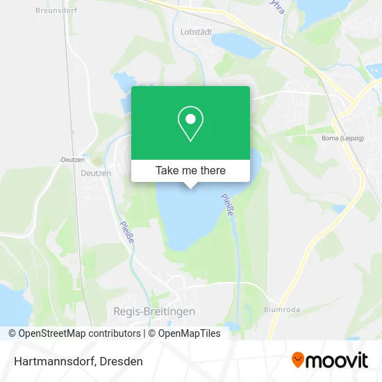 Карта Hartmannsdorf