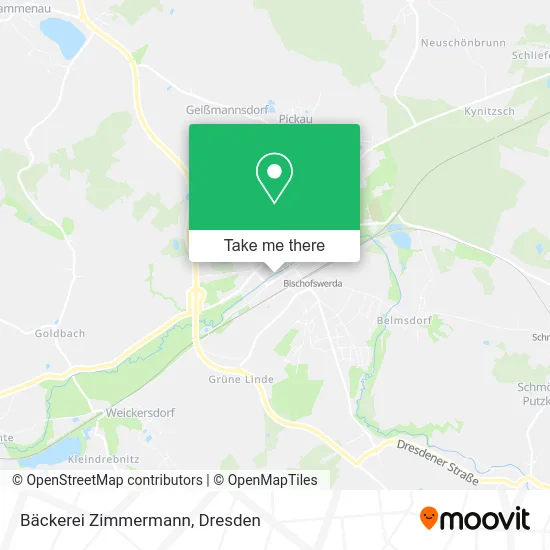 Карта Bäckerei Zimmermann