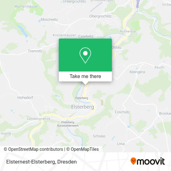 Карта Elsternest-Elsterberg