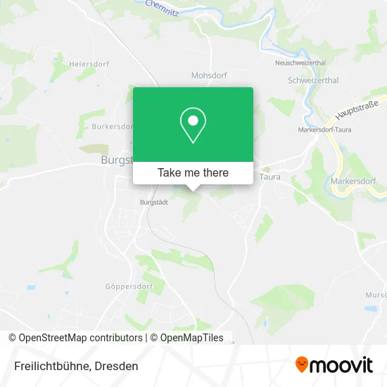 Карта Freilichtbühne