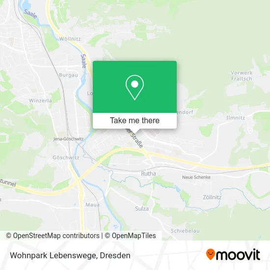 Карта Wohnpark Lebenswege