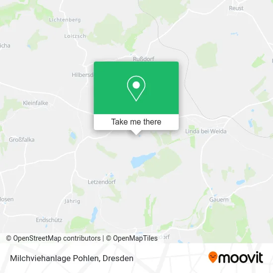 Карта Milchviehanlage Pohlen