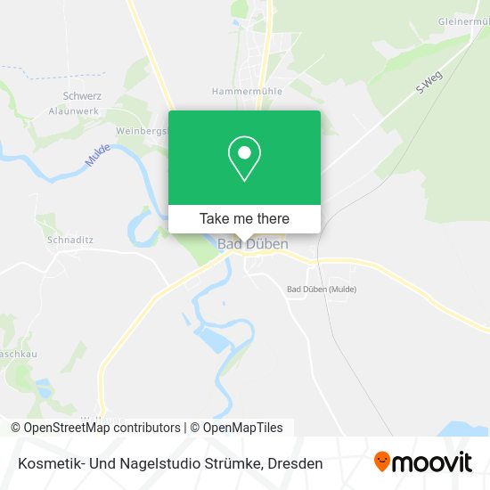 Карта Kosmetik- Und Nagelstudio Strümke