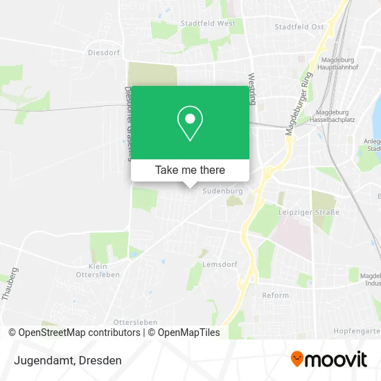 Карта Jugendamt
