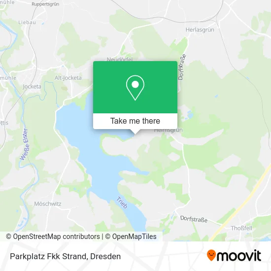 Карта Parkplatz Fkk Strand