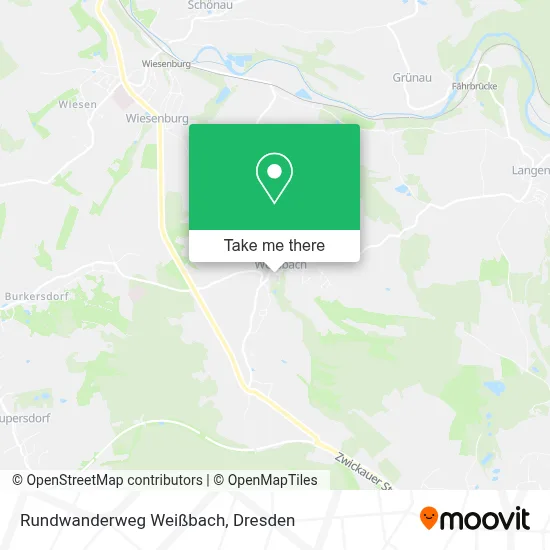 Rundwanderweg Weißbach map